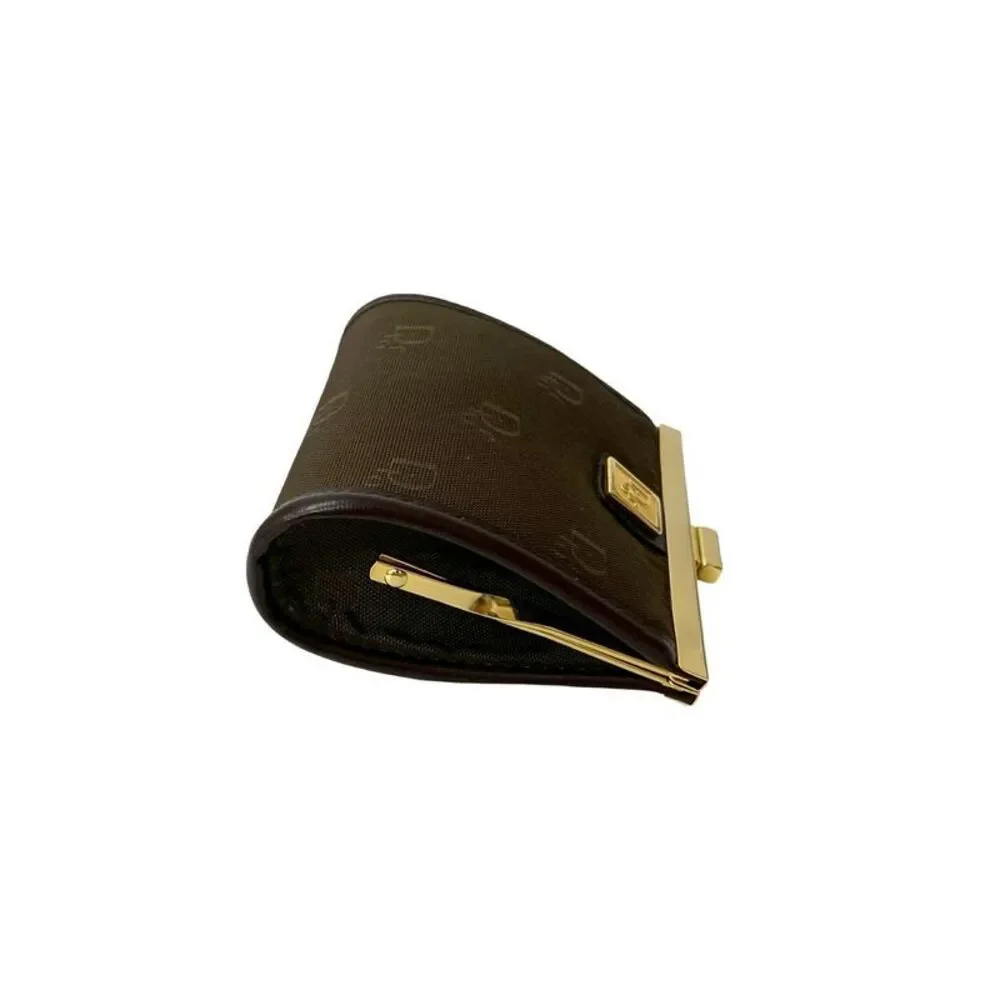 Christian Dior Trotter Canvas Leather Coin Case - Picture 6 of 8